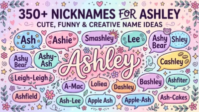 Nicknames for Ashley