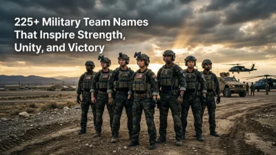 Military Team Names