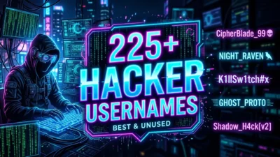 Hacker usernames