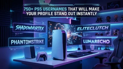 PS5 Usernames