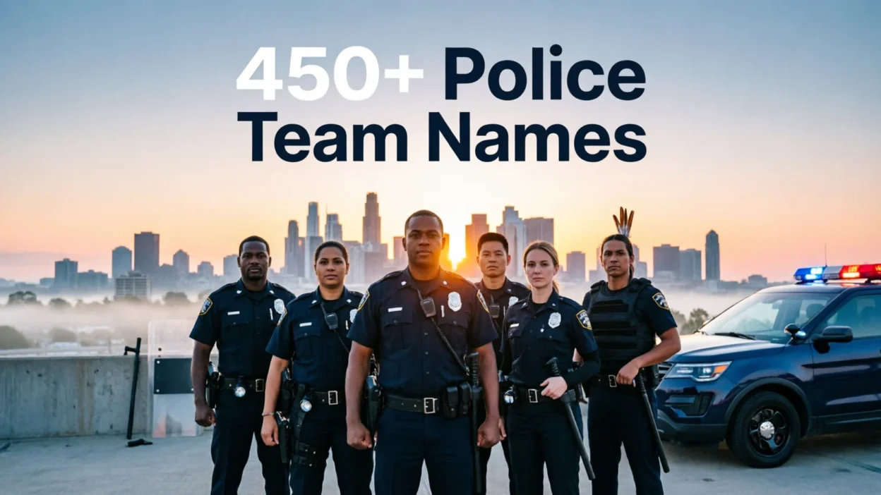 Police Team Names