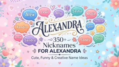 Nicknames for Alexandra