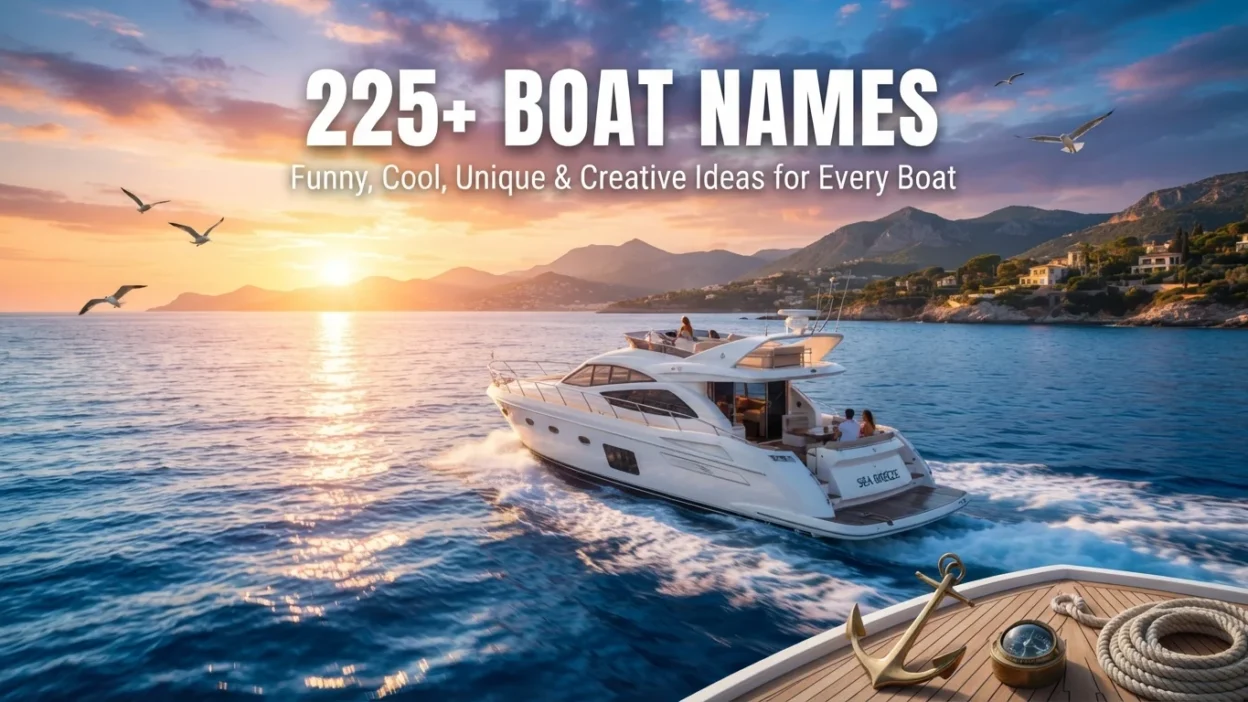 Boat Names to Make Waves