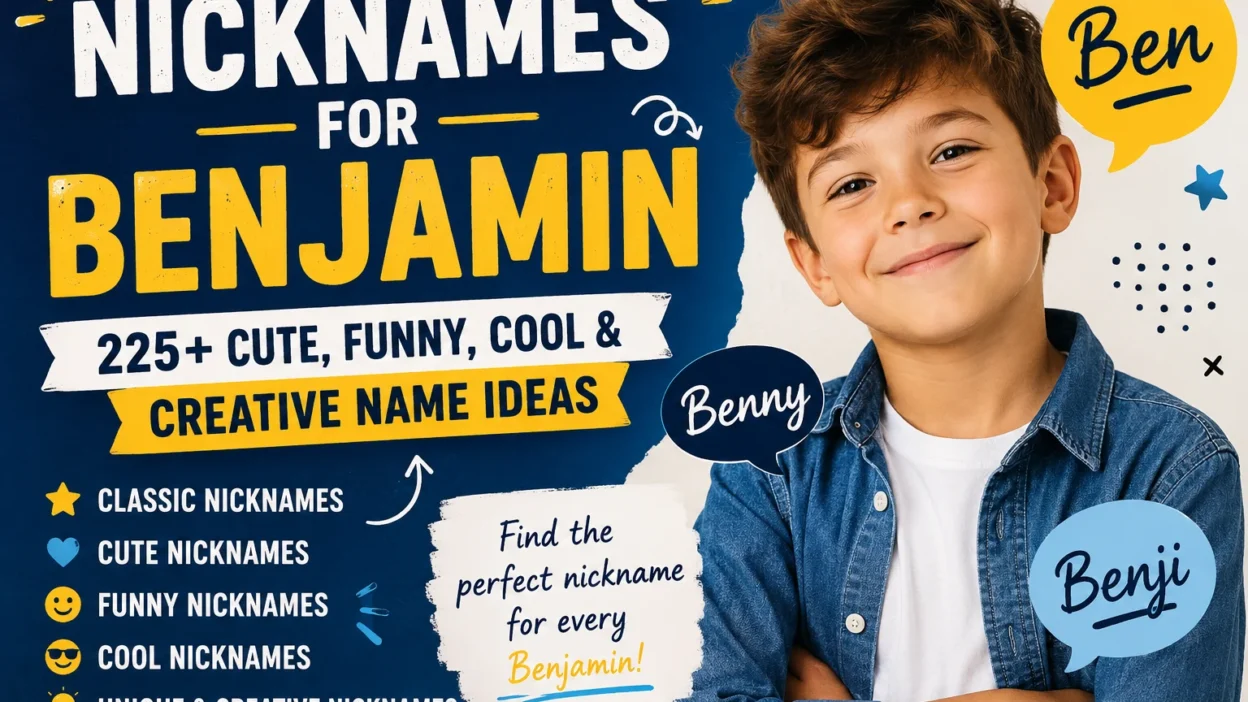 Nicknames for Benjamin