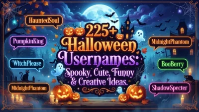 Halloween Usernames