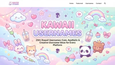 Kawaii Usernames