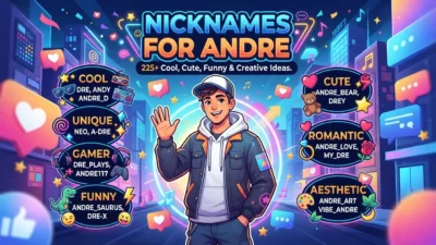 Nicknames for Andre
