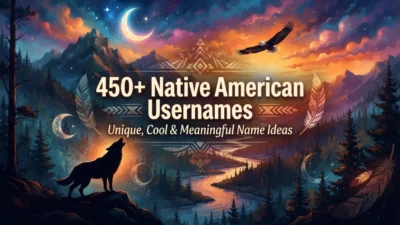 Native American Usernames
