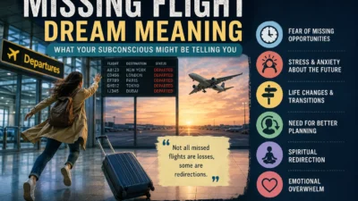 Missing Flight Dream Meaning