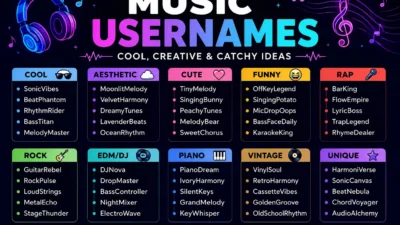 Music Usernames