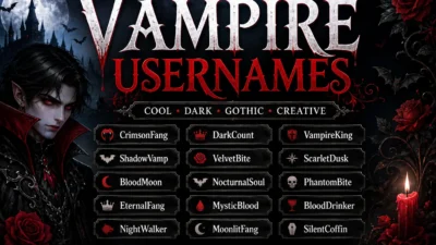 Vampire Usernames