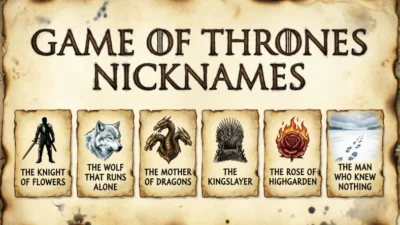 Game of Thrones Nicknames