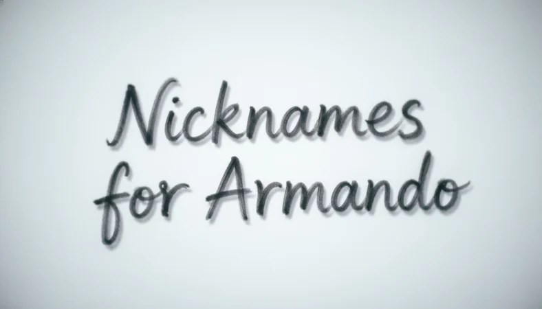 Nicknames for Armando