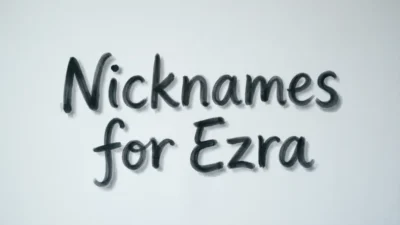 Nicknames for Ezra