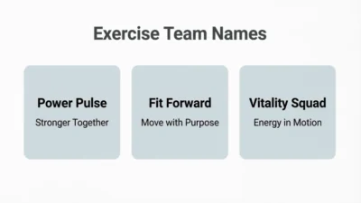 Exercise Team Names