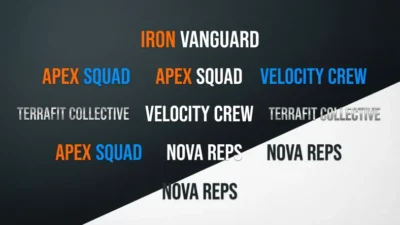 Fitness Team Names