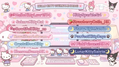 Hello Kitty Usernames