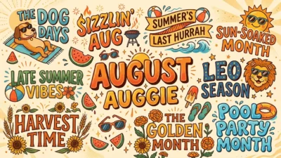 Nicknames for August
