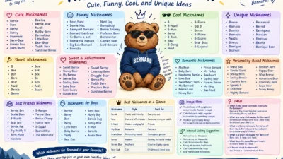 Nicknames for Bernard