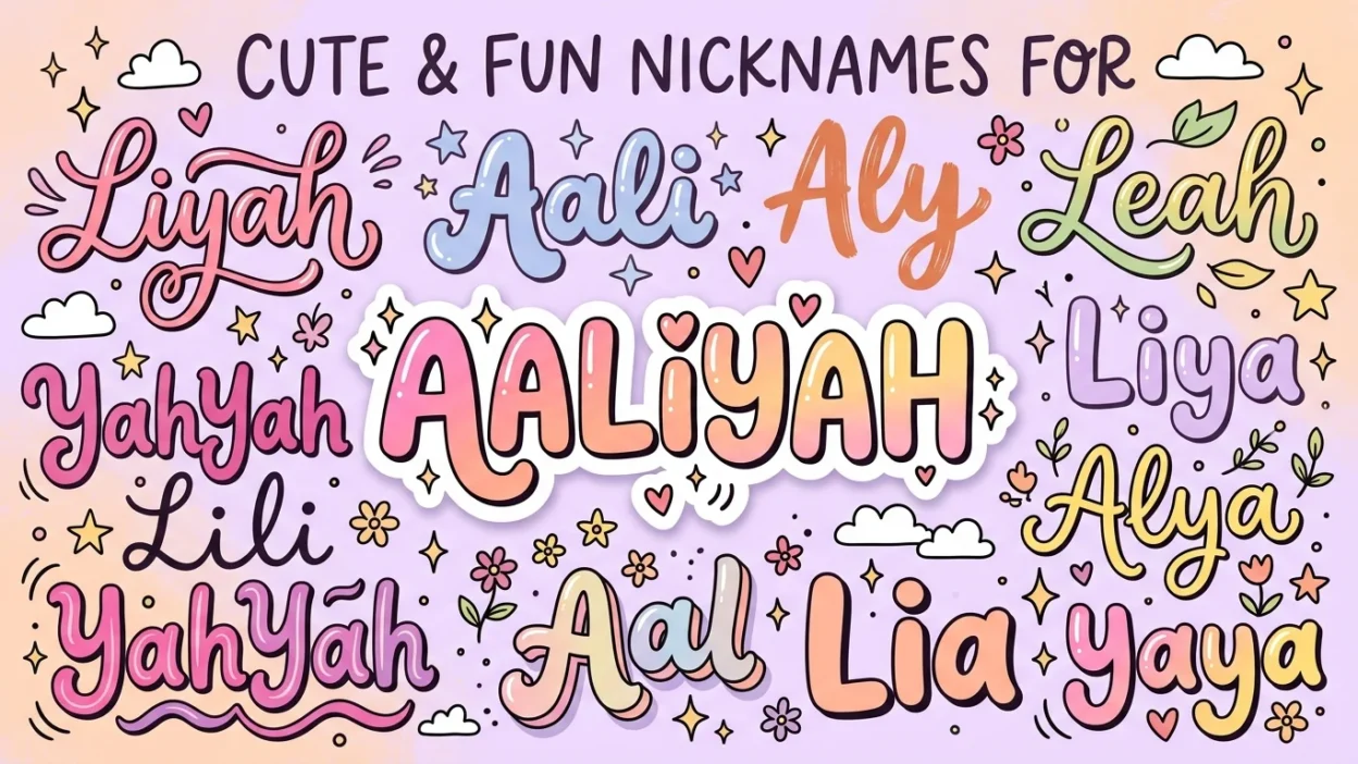 Nicknames for Aaliyah